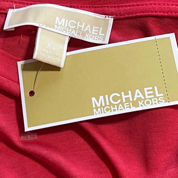 G Michael Kors Orange Shirt - Picture 3 of 4